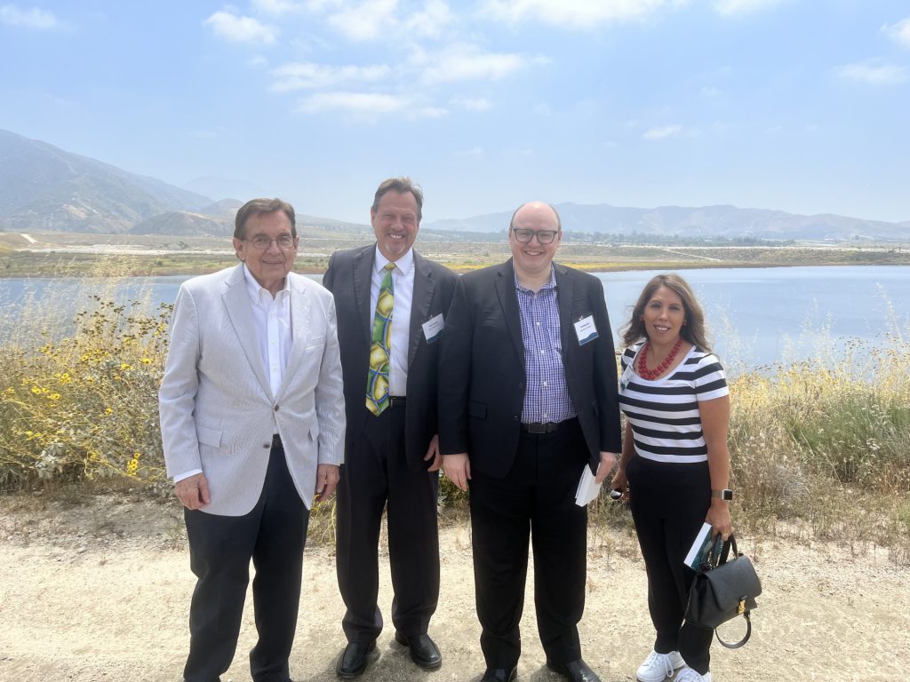Groundbreaking for the Santa Ana River Enhanced Recharge Phase 1B Project